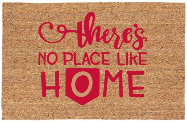 [DIY] There's No Place Like Home Door Mat