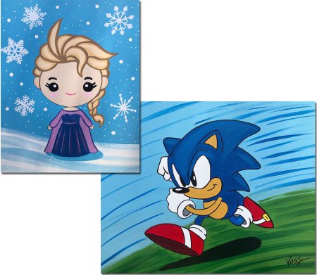 Elsa Or Sonic